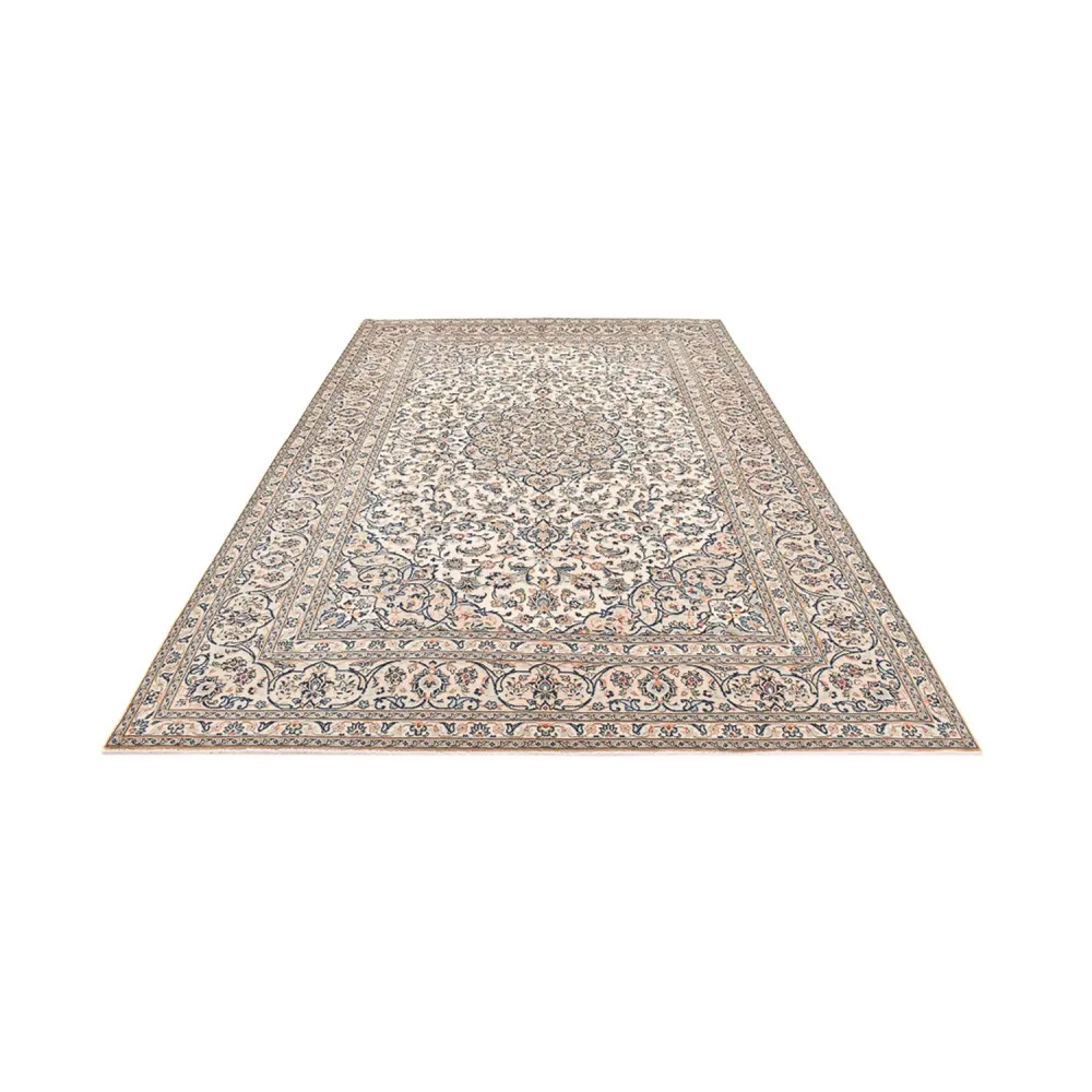 Persisk teppe - Keshan - 361 x 249 cm - mørk beige