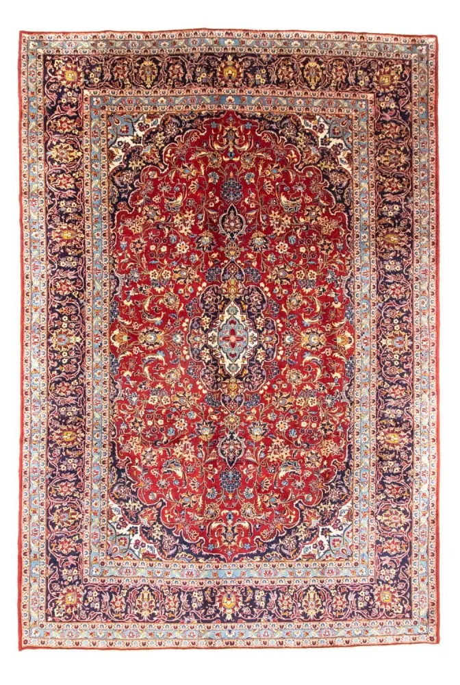 Persisk teppe - Keshan - 362 x 250 cm - rød
