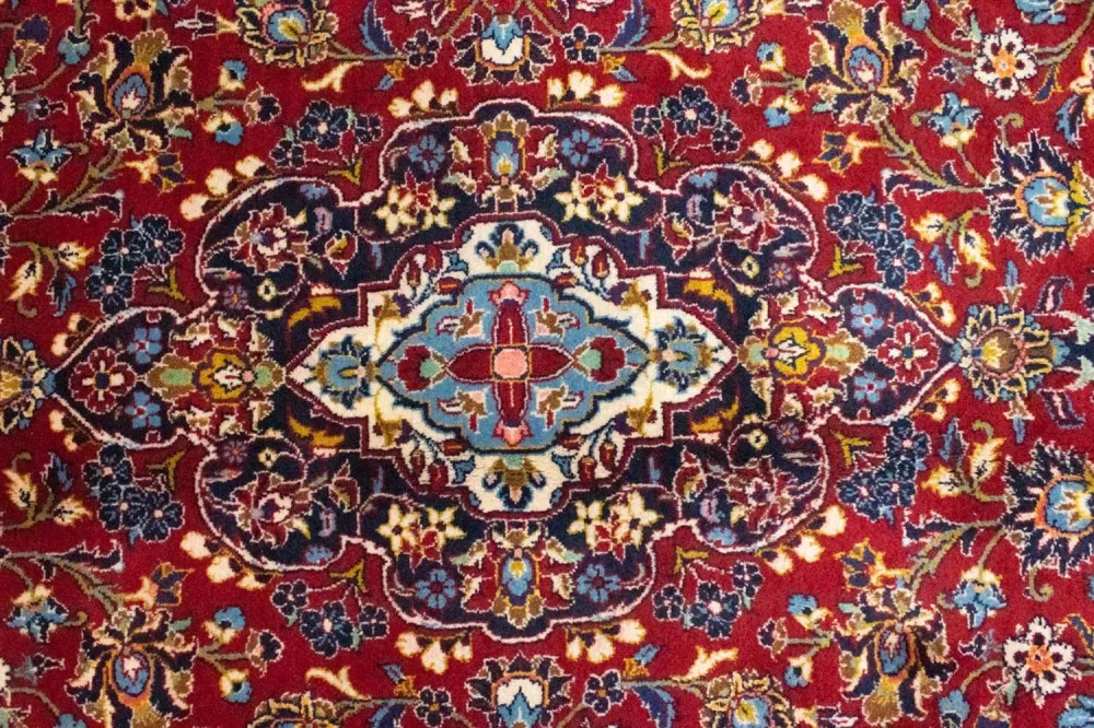 Persisk teppe - Keshan - 362 x 250 cm - rød