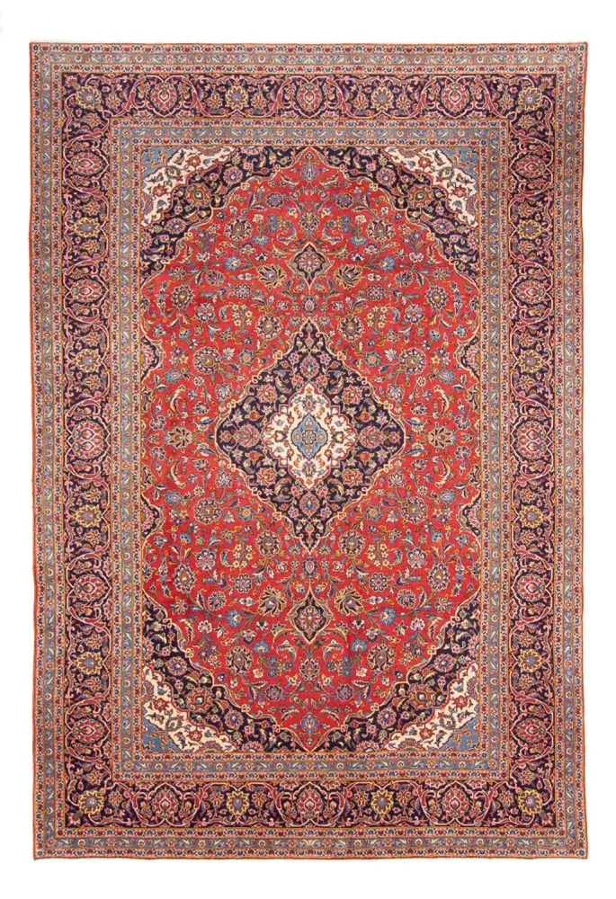 Persisk teppe - Keshan - 362 x 252 cm - rød