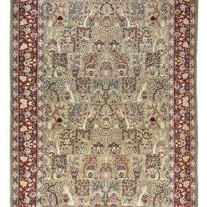 Persisk teppe - Keshan - 362 x 252 cm - sand