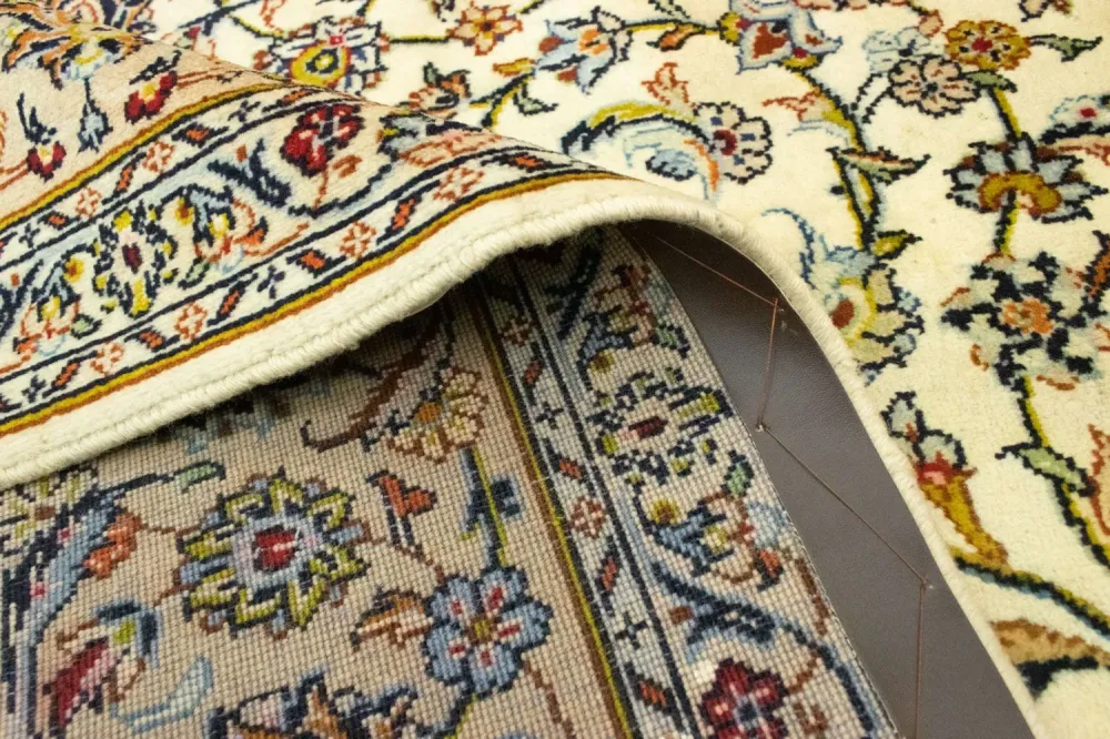 Persisk teppe - Keshan - 364 x 250 cm - beige