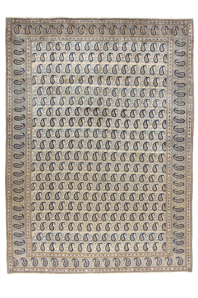 Persisk teppe - Keshan - 366 x 268 cm - beige