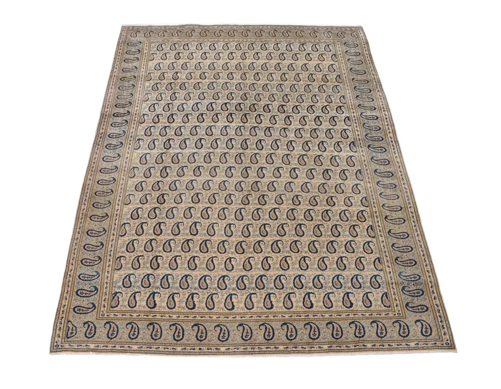 Persisk teppe - Keshan - 366 x 268 cm - beige