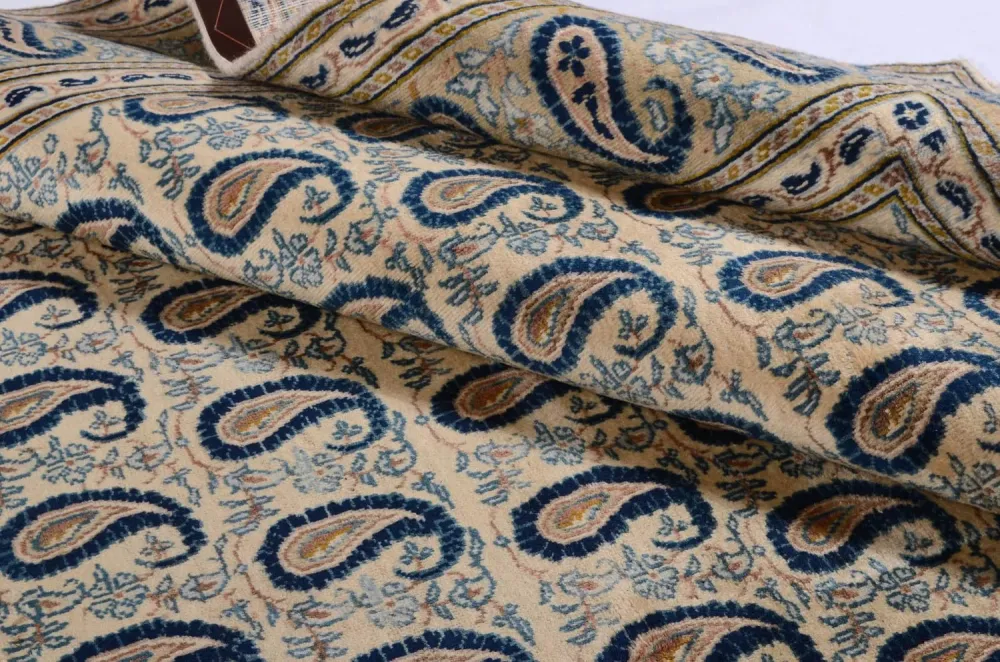 Persisk teppe - Keshan - 366 x 268 cm - beige