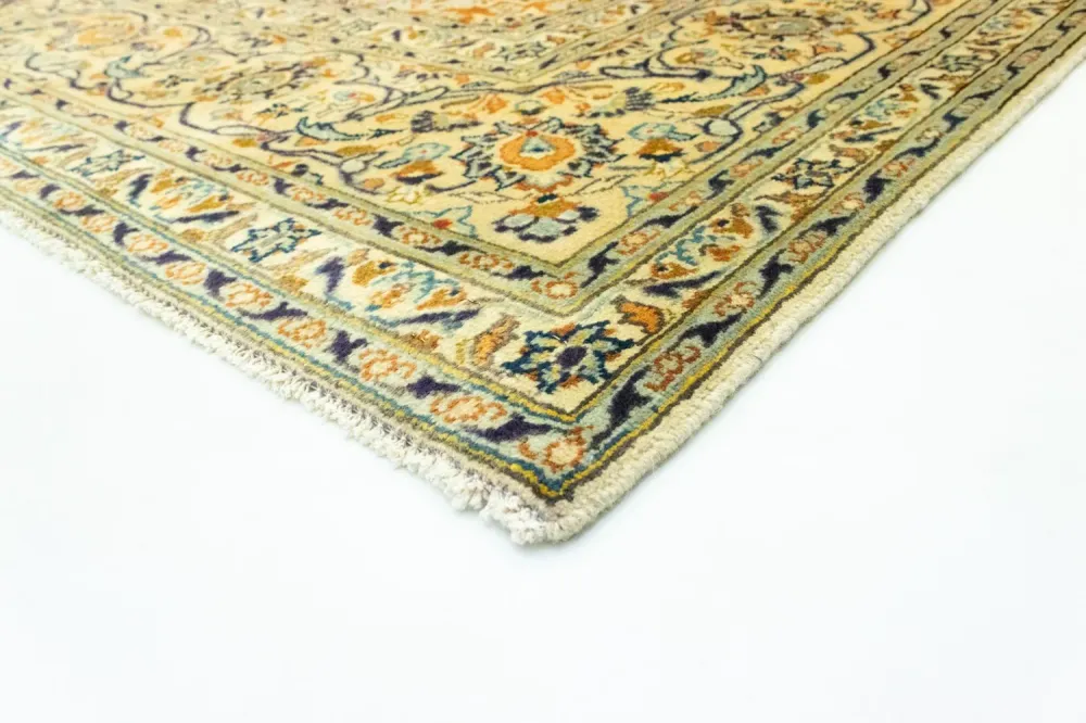 Persisk teppe - Keshan - 369 x 246 cm - beige