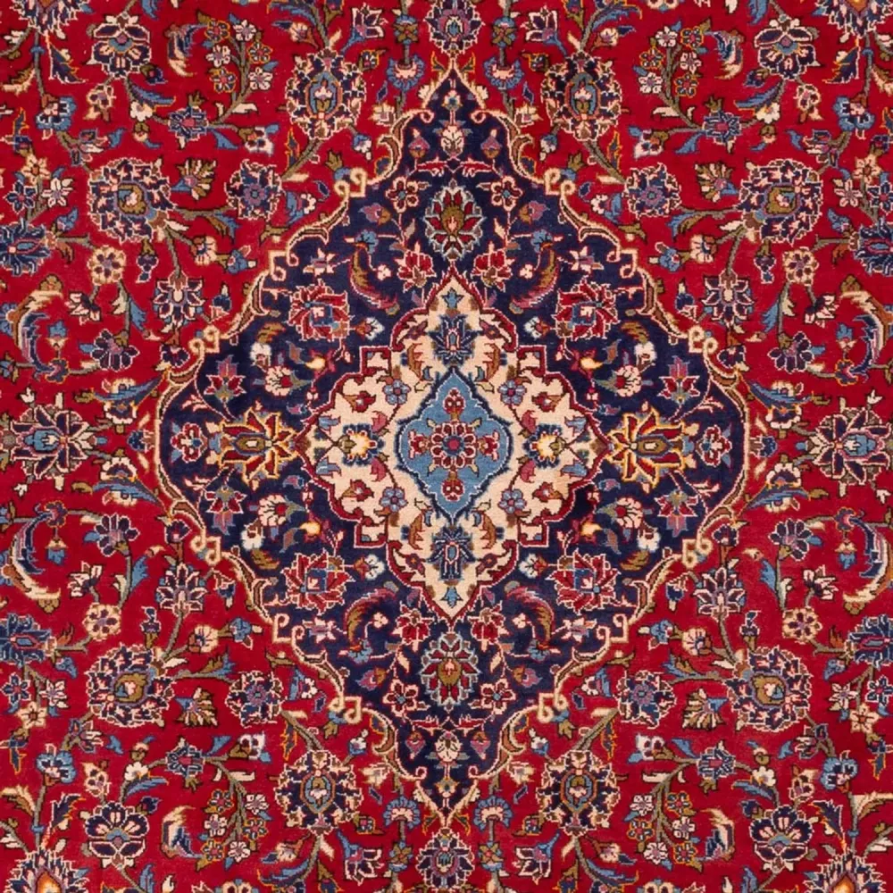 Persisk teppe - Keshan - 373 x 252 cm - rød