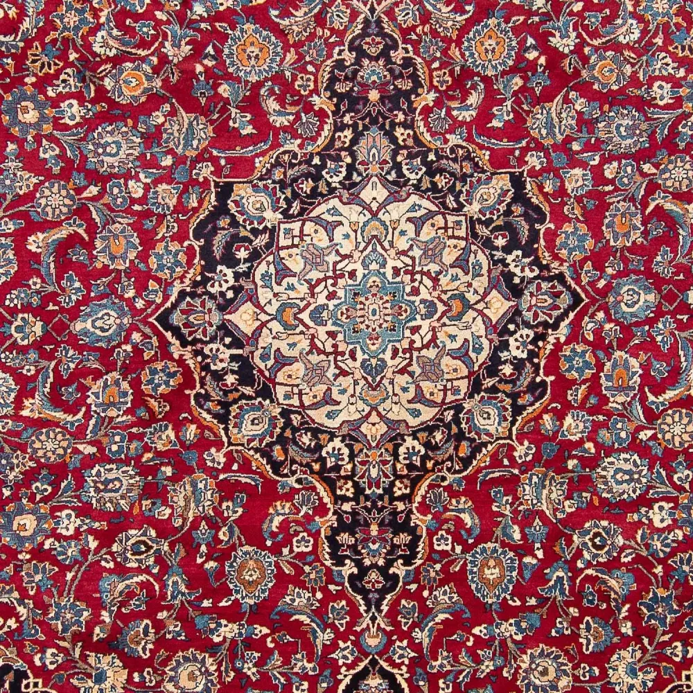 Persisk teppe - Keshan - 375 x 291 cm - rød