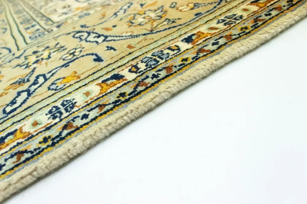 Persisk teppe - Keshan - 378 x 237 cm - beige