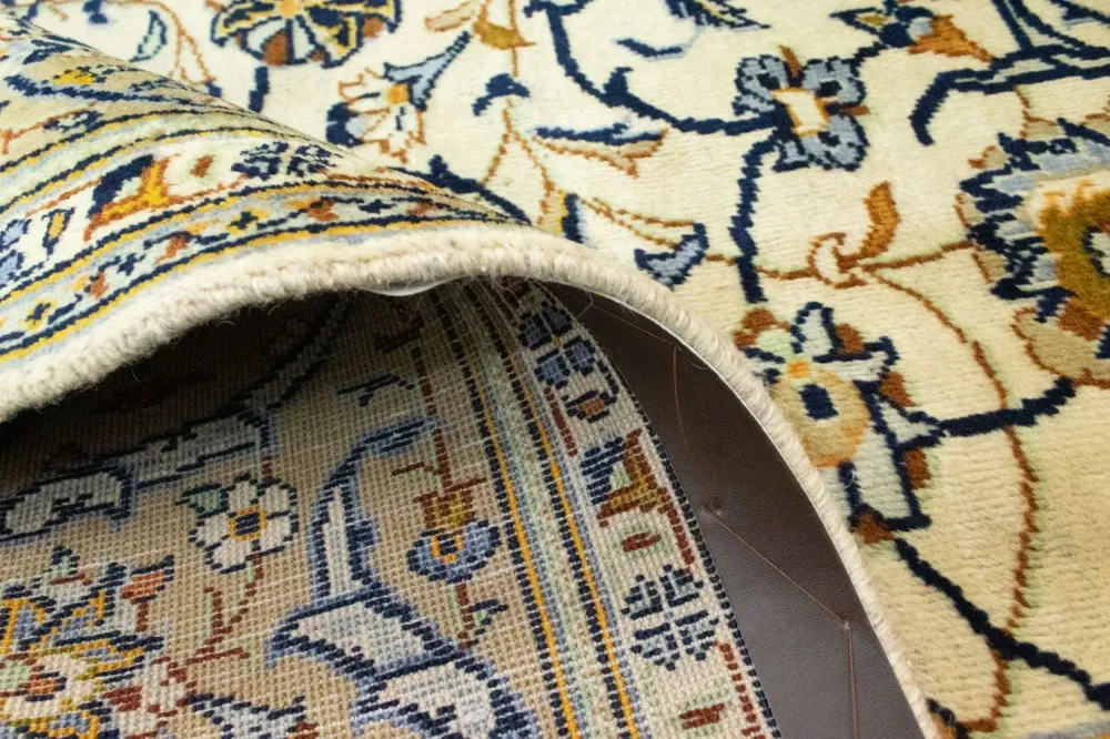 Persisk teppe - Keshan - 378 x 237 cm - beige