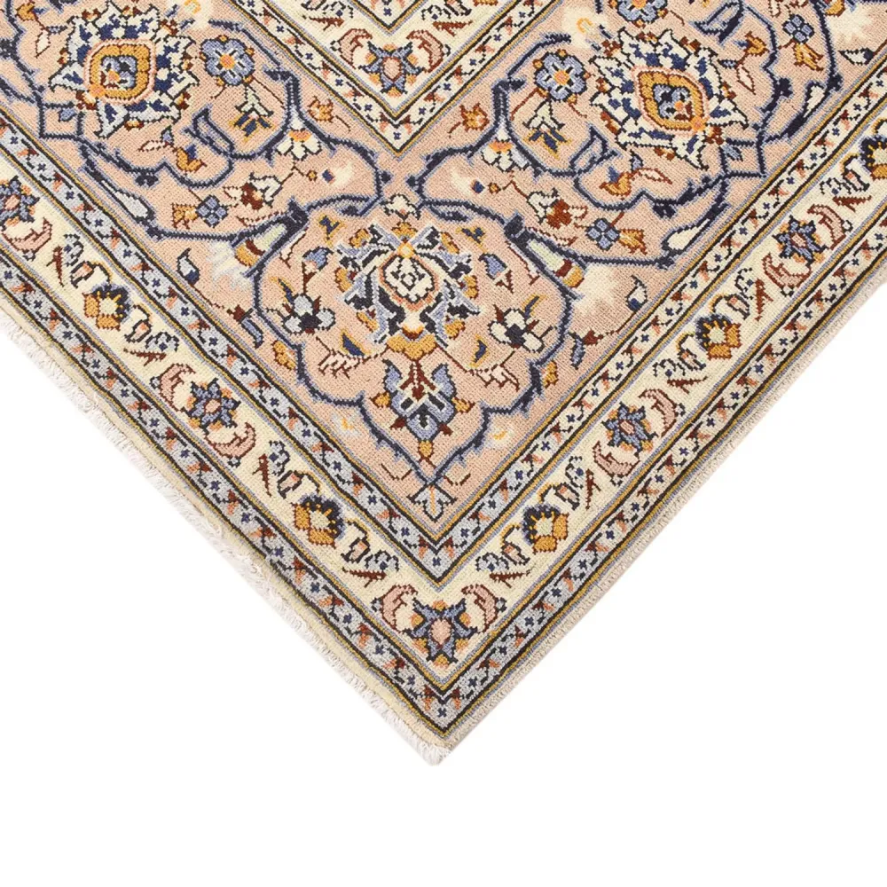 Persisk teppe - Keshan - 380 x 271 cm - lys beige