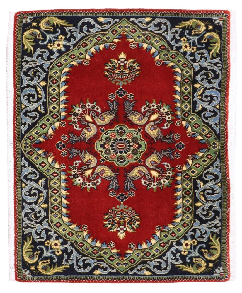 Persisk teppe - Keshan - 97 x 73 cm - rød