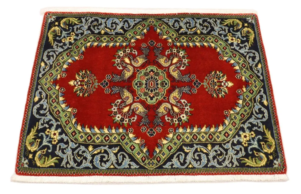 Persisk teppe - Keshan - 97 x 73 cm - rød