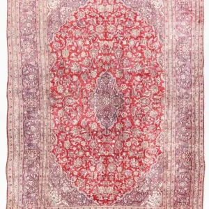 Persisk teppe - Keshan - 382 x 243 cm - rød