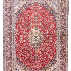 Persisk teppe - Keshan - 382 x 290 cm - rød