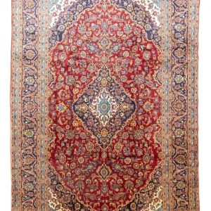 Persisk teppe - Keshan - 383 x 246 cm - rød