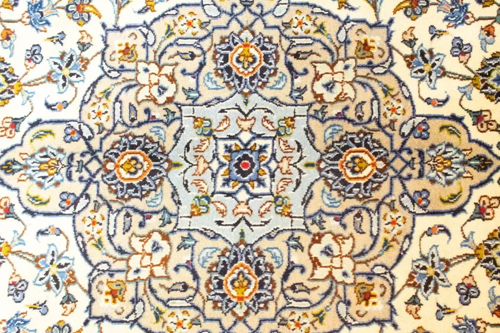 Persisk teppe - Keshan - 388 x 288 cm - beige