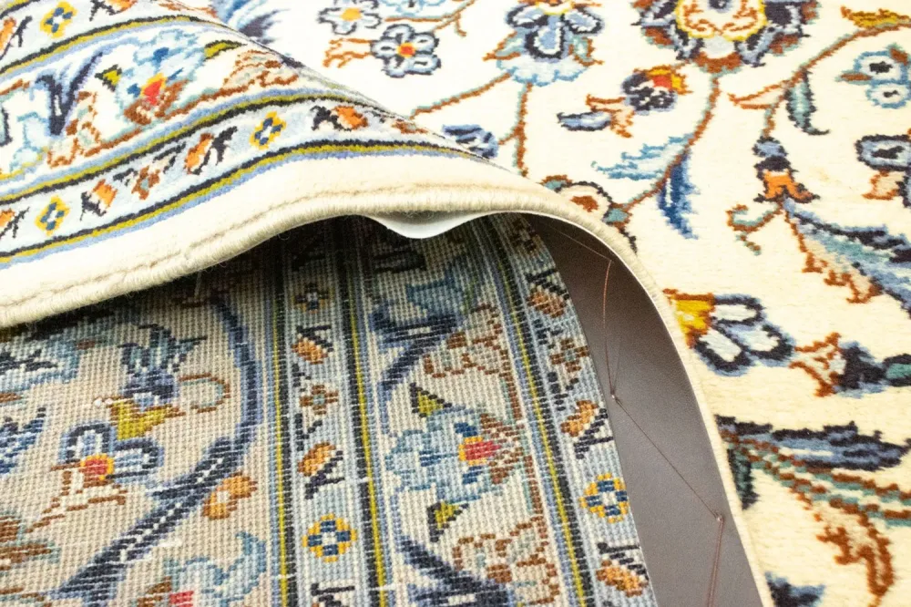 Persisk teppe - Keshan - 388 x 288 cm - beige
