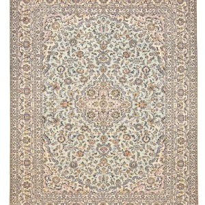 Persisk teppe - Keshan - 389 x 294 cm - sand