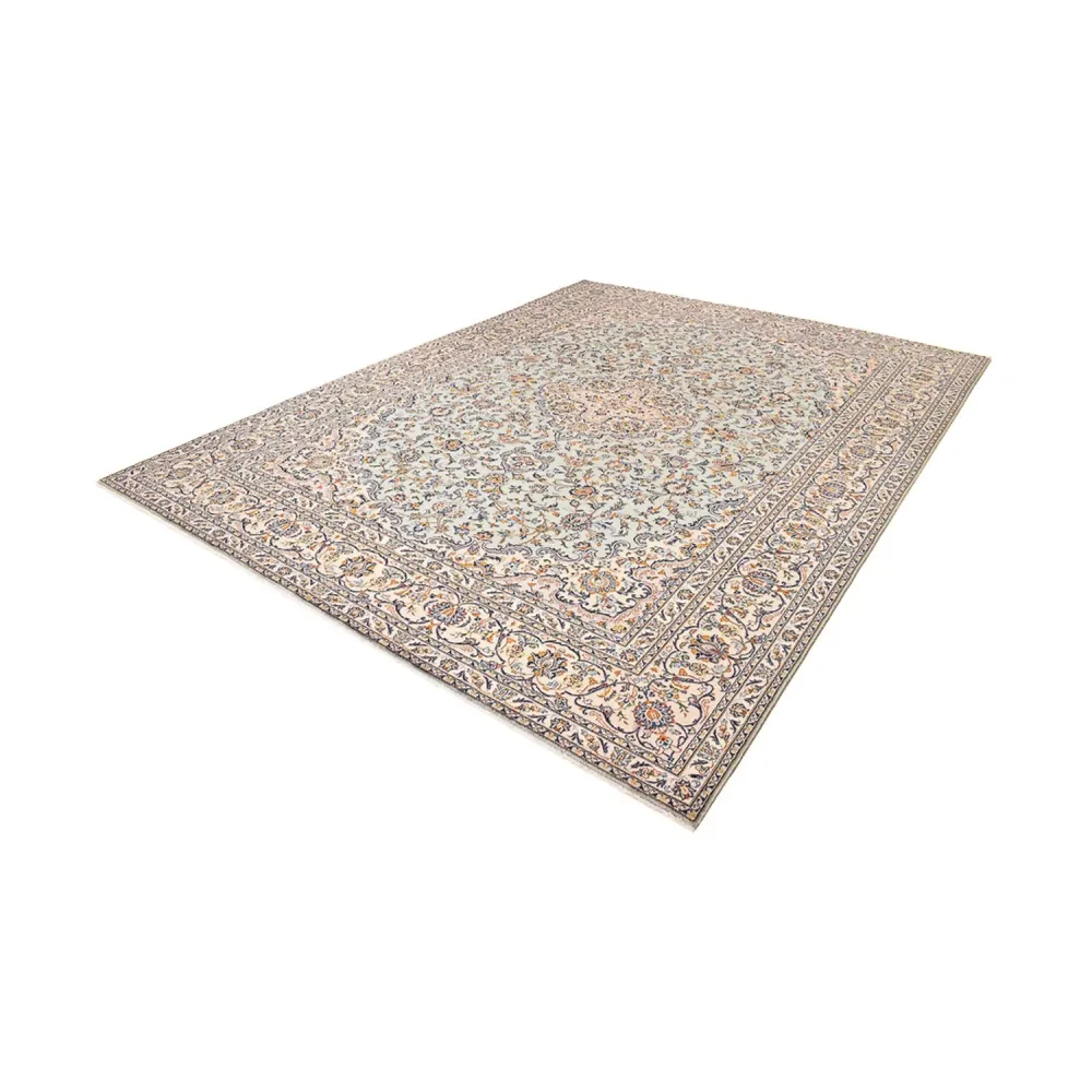 Persisk teppe - Keshan - 389 x 294 cm - sand