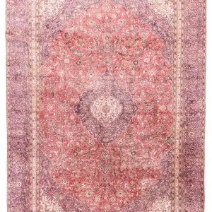 Persisk teppe - Keshan - 394 x 277 cm - rød