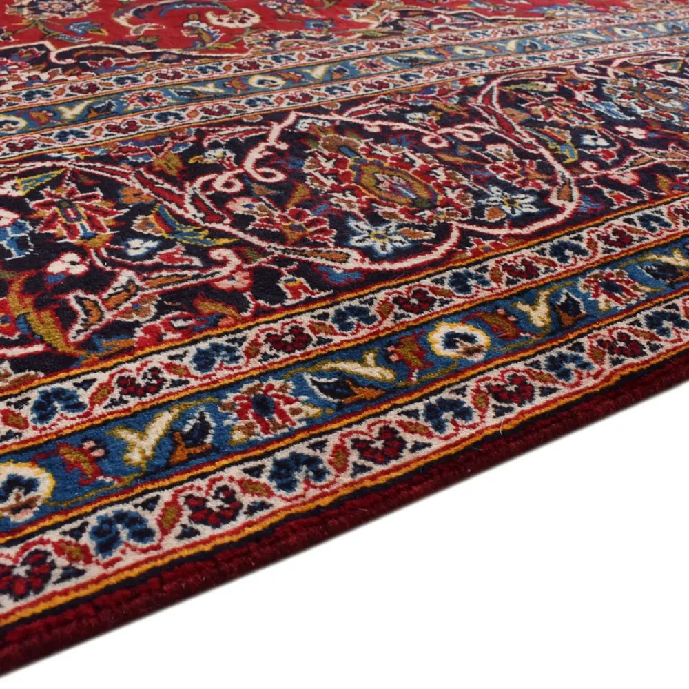 Persisk teppe - Keshan - 395 x 288 cm - rød