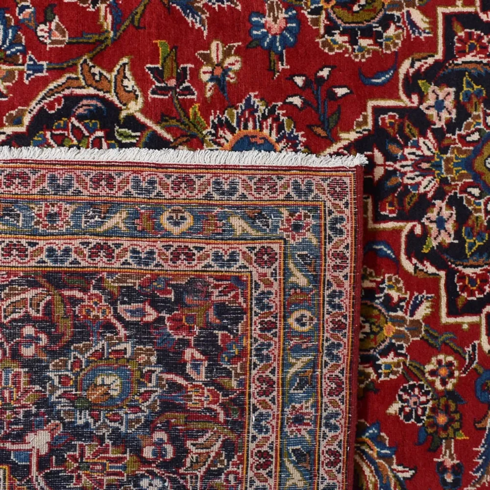 Persisk teppe - Keshan - 395 x 288 cm - rød