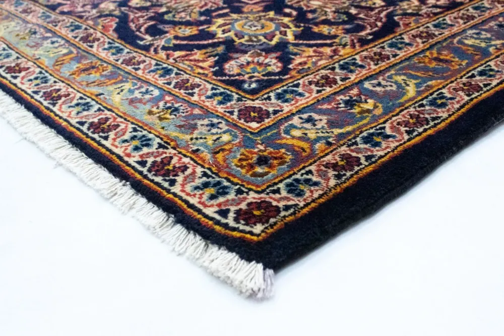 Persisk teppe - Keshan - 396 x 287 cm - blå
