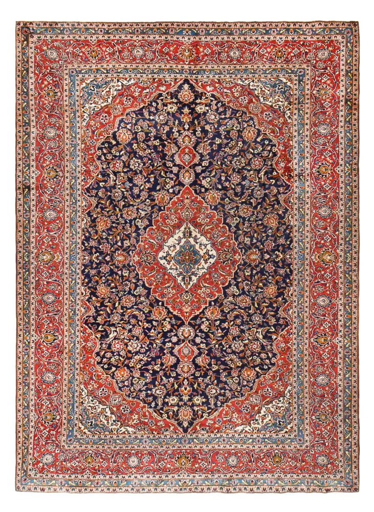 Persisk teppe - Keshan - 396 x 289 cm - rust