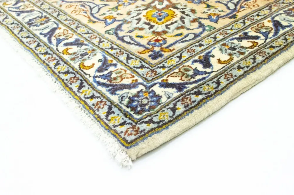 Persisk teppe - Keshan - 396 x 293 cm - beige