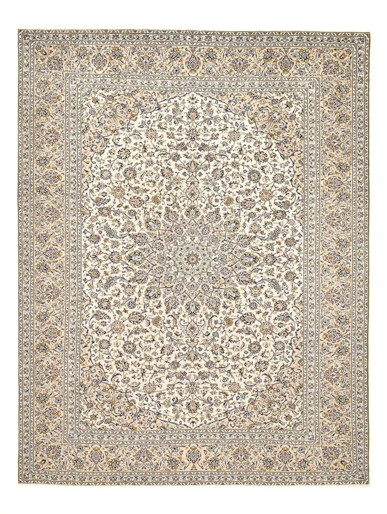 Persisk teppe - Keshan - 397 x 295 cm - sand