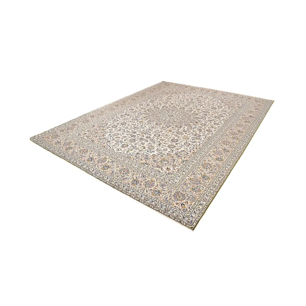 Persisk teppe - Keshan - 397 x 295 cm - sand