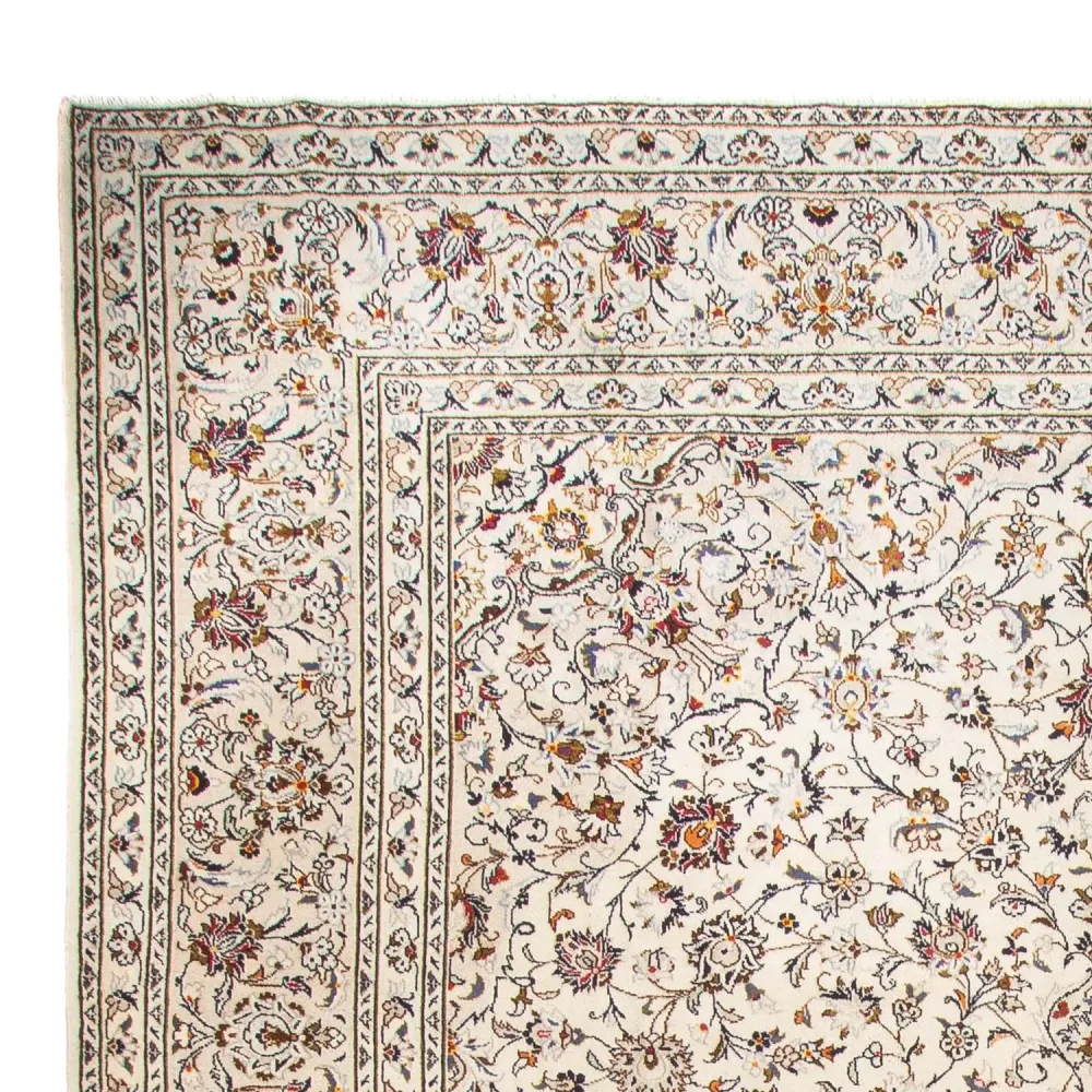 Persisk teppe - Keshan - 398 x 295 cm - beige