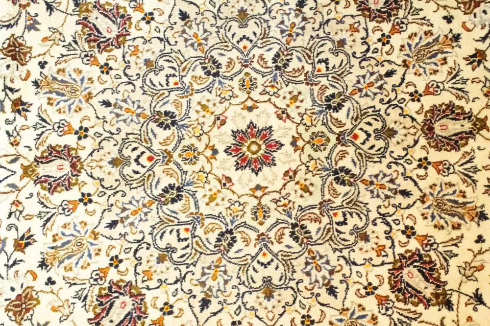 Persisk teppe - Keshan - 398 x 295 cm - brun