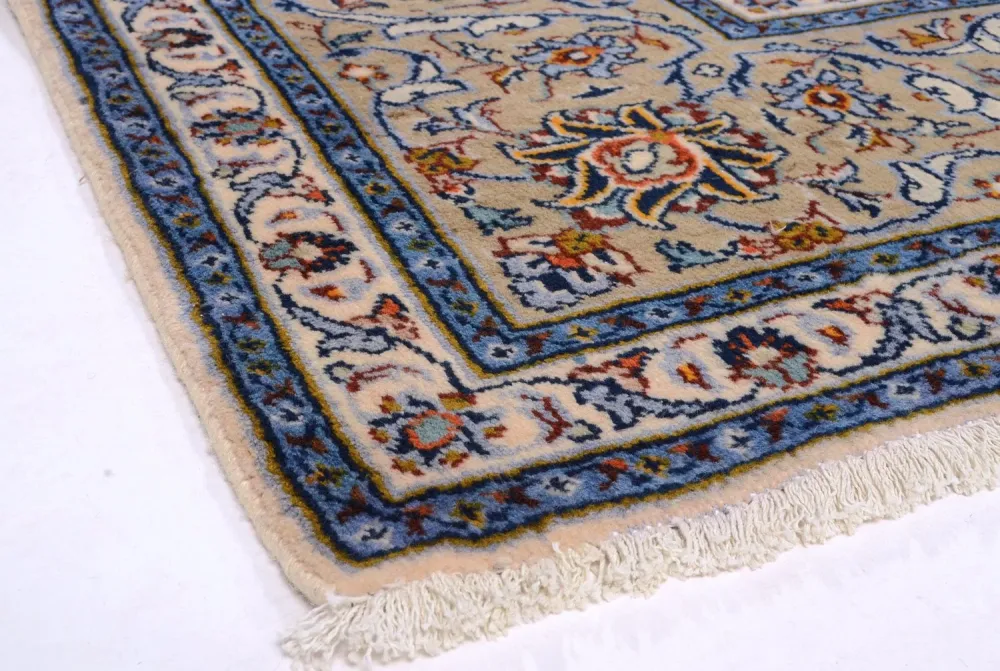Persisk teppe - Keshan - 398 x 300 cm - beige