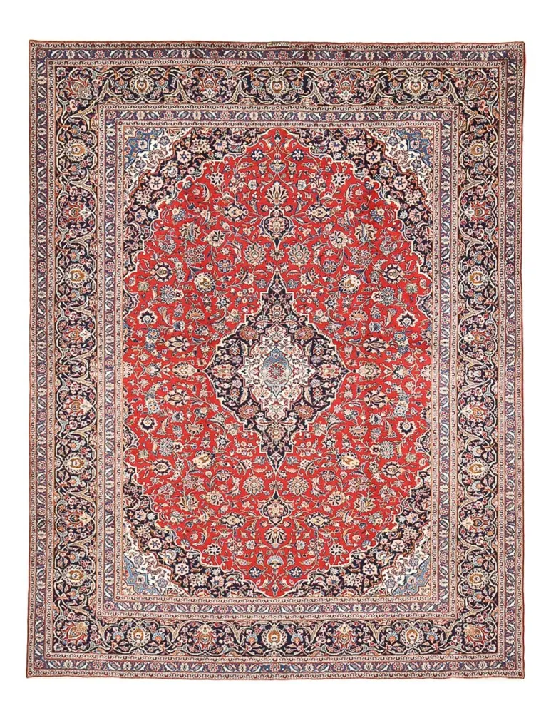 Persisk teppe - Keshan - 398 x 306 cm - rød