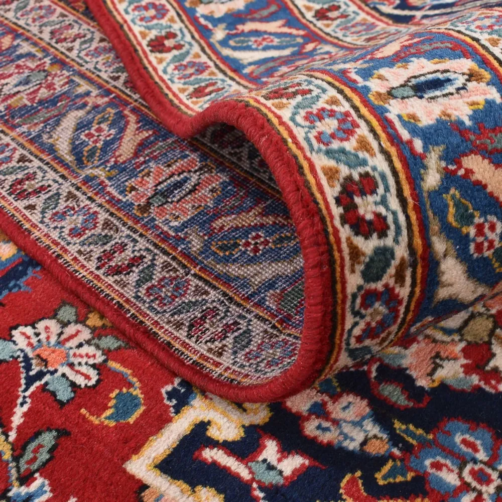 Persisk teppe - Keshan - 398 x 306 cm - rød