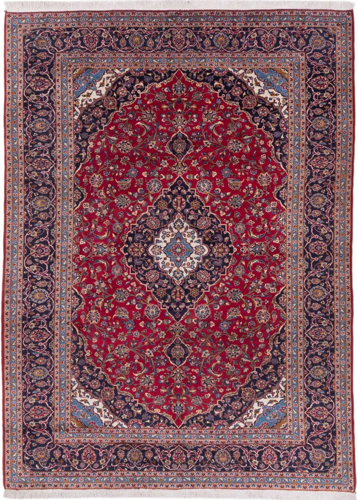 Persisk teppe - Keshan - 400 x 295 cm - rød