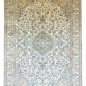 Persisk teppe - Keshan - 402 x 281 cm - beige
