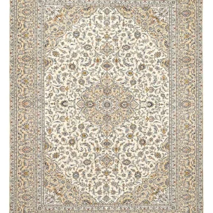 Persisk teppe - Keshan - 405 x 290 cm - sand