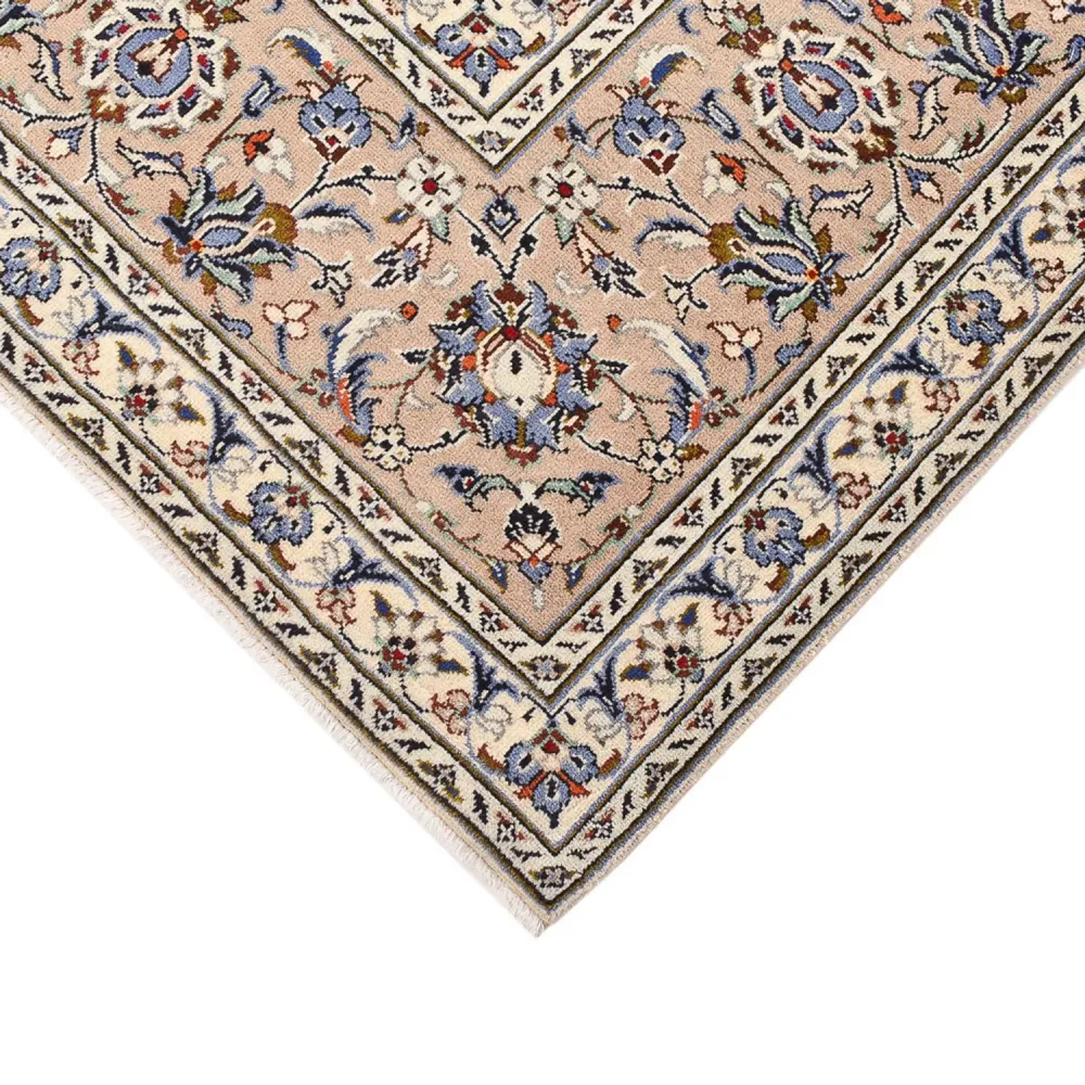 Persisk teppe - Keshan - 405 x 295 cm - mørk beige