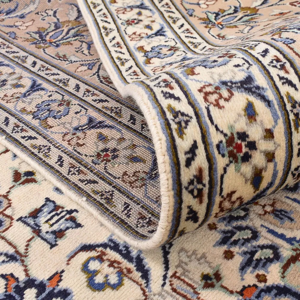 Persisk teppe - Keshan - 405 x 295 cm - mørk beige
