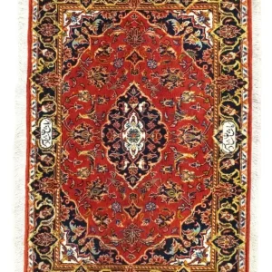 Persisk teppe - Keshan - 98 x 70 cm - rød