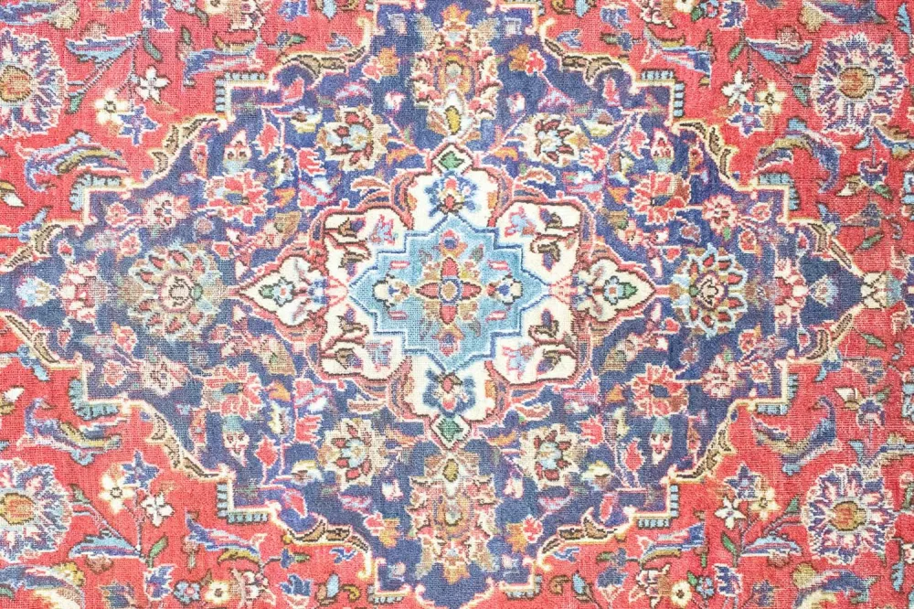 Persisk teppe - Keshan - 410 x 274 cm - rød