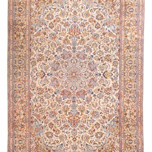 Persisk teppe - Keshan - 410 x 280 cm - mørk beige