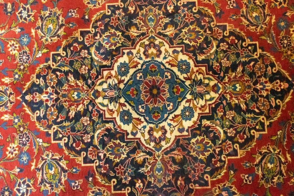 Persisk teppe - Keshan - 410 x 310 cm - rød