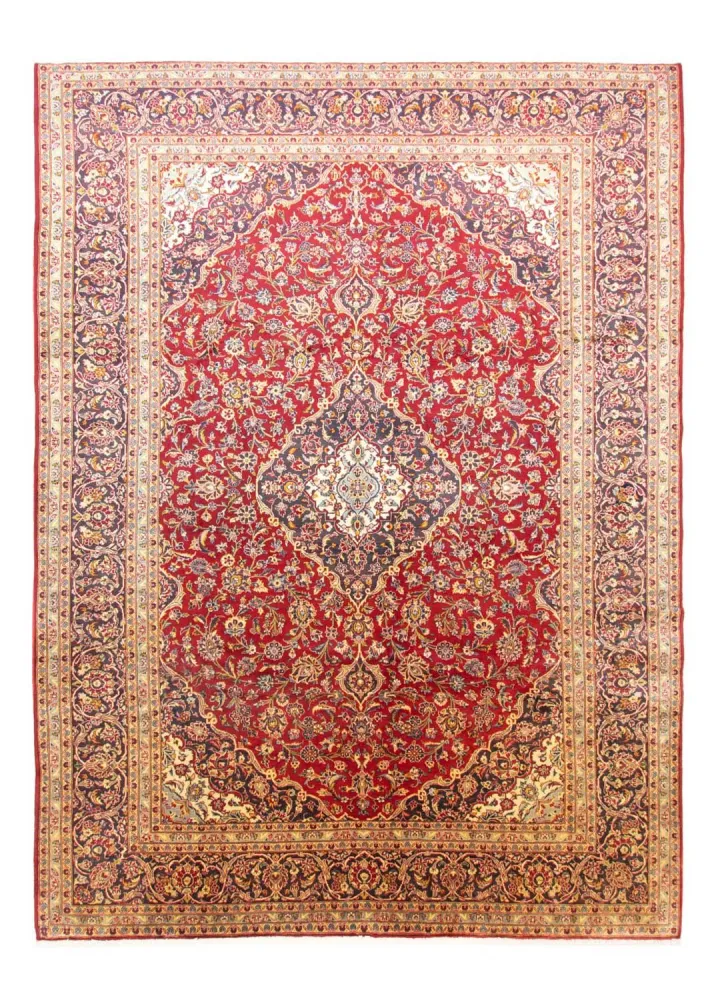 Persisk teppe - Keshan - 412 x 300 cm - rød