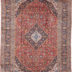Persisk teppe - Keshan - 415 x 290 cm - rød