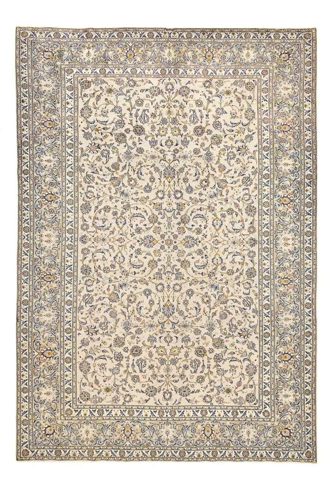 Persisk teppe - Keshan - 417 x 286 cm - sand