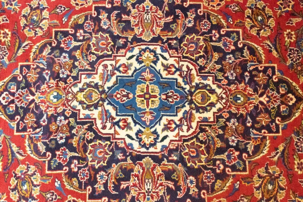 Persisk teppe - Keshan - 417 x 304 cm - rust